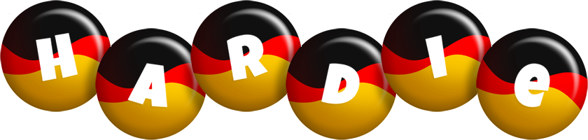 Hardie german logo