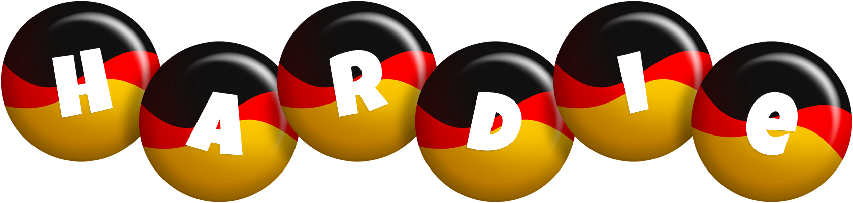 Hardie german logo