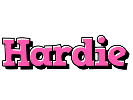 Hardie girlish logo