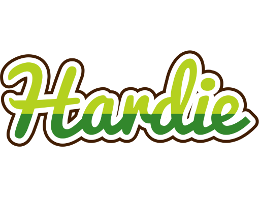Hardie golfing logo