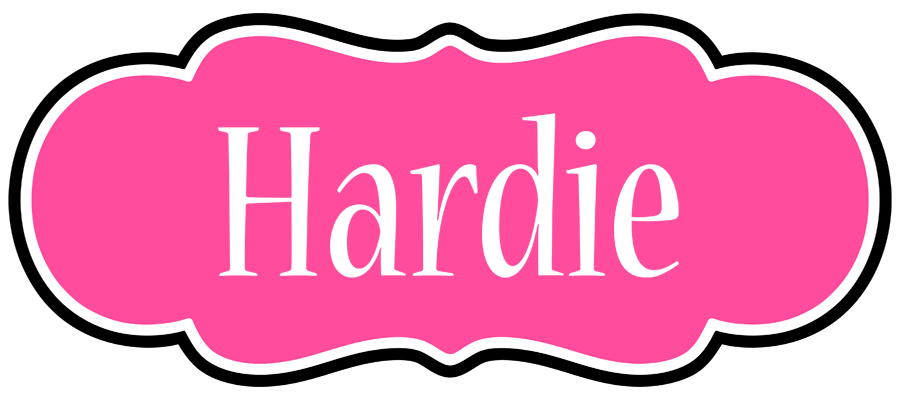 Hardie invitation logo