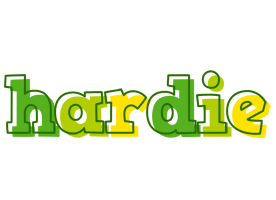 Hardie juice logo