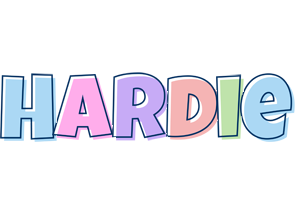 Hardie pastel logo