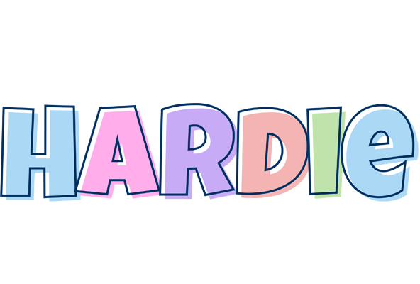 Hardie pastel logo