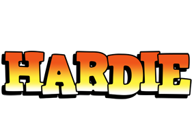 Hardie sunset logo