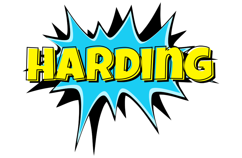 Harding amazing logo