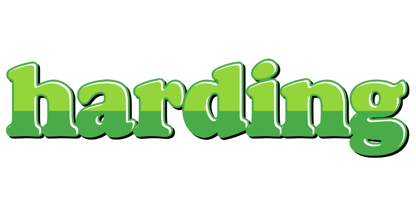 Harding apple logo