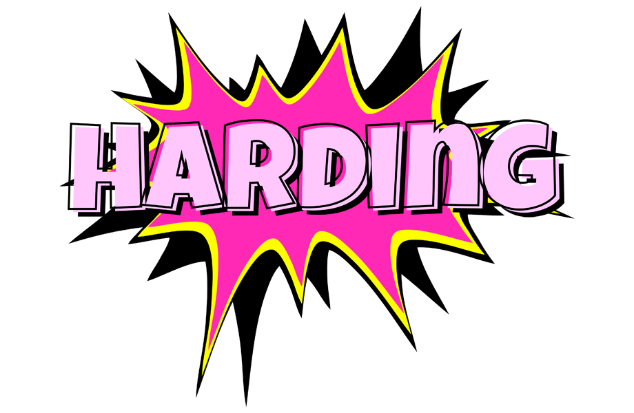 Harding badabing logo