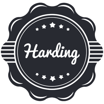 Harding badge logo