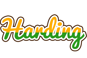 Harding banana logo