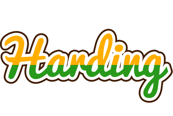 Harding banana logo