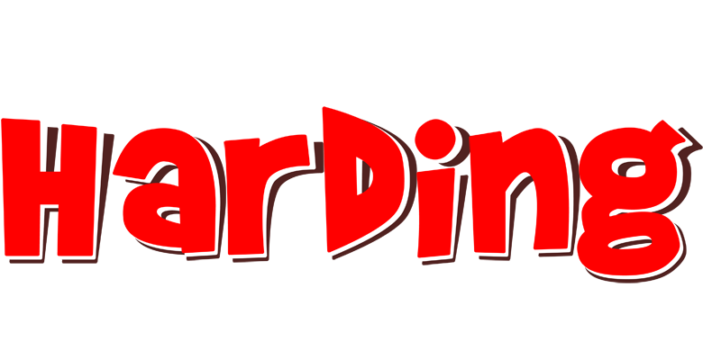 Harding basket logo