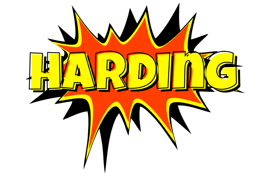 Harding bazinga logo