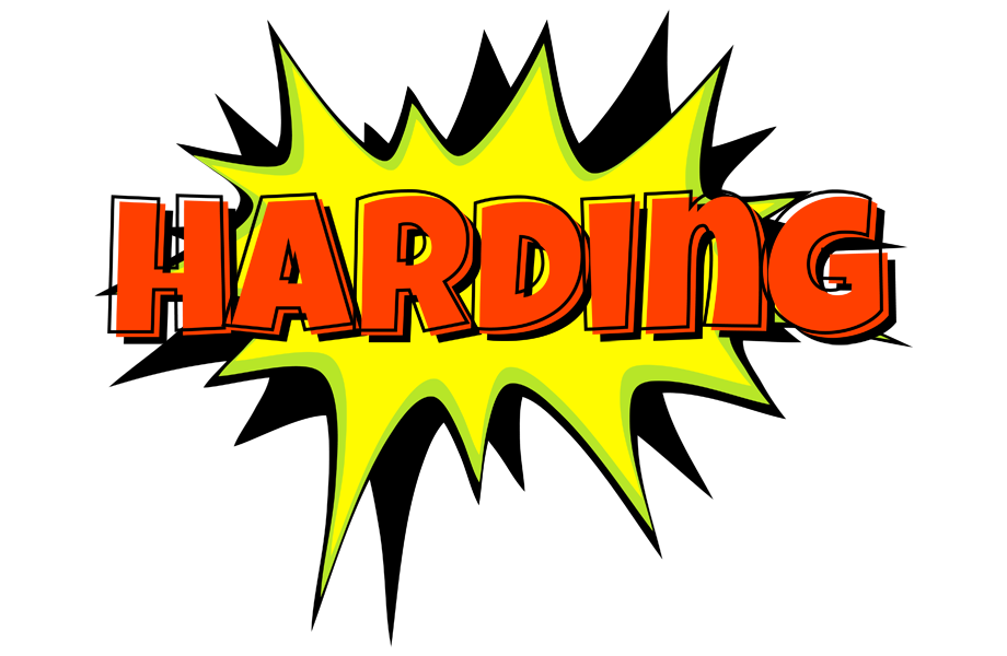Harding bigfoot logo