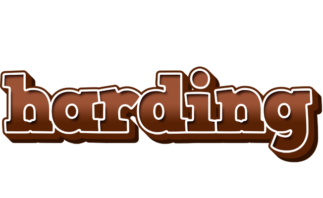 Harding brownie logo