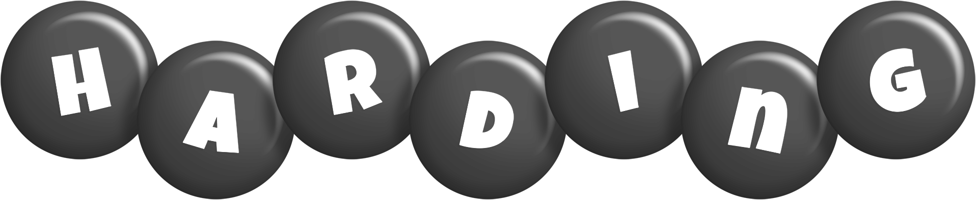 Harding candy-black logo