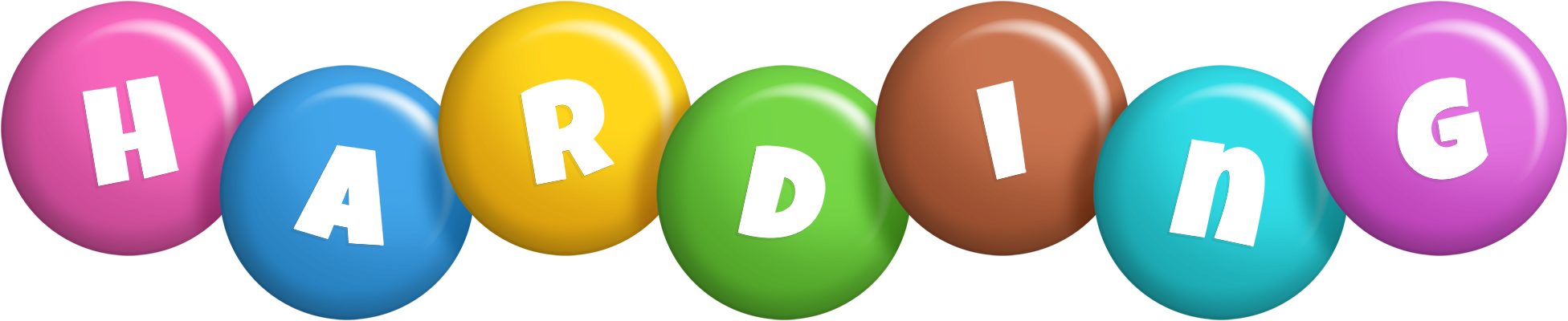 Harding candy logo