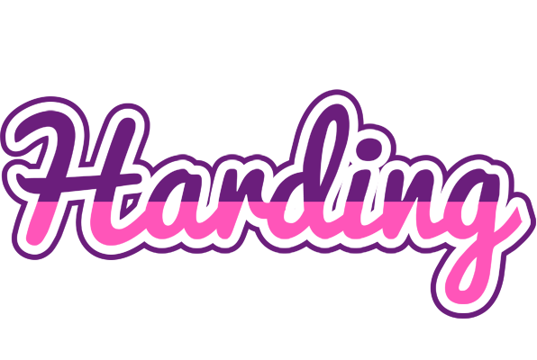 Harding cheerful logo