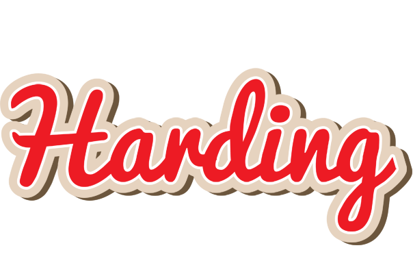 Harding chocolate logo
