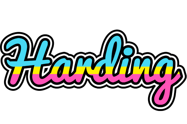 Harding circus logo