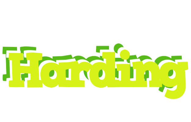 Harding citrus logo