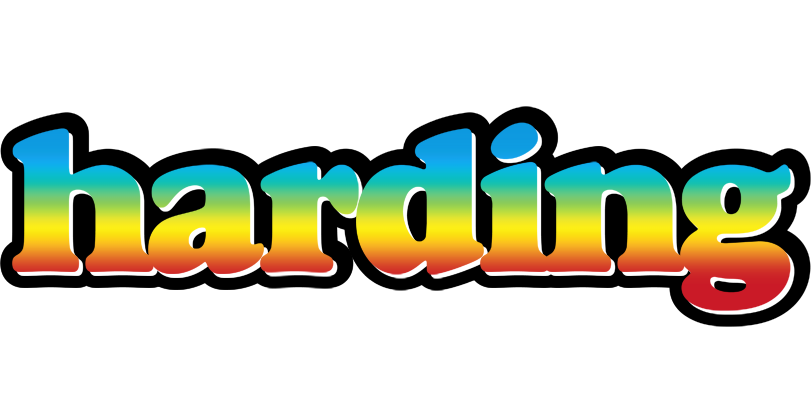 Harding color logo