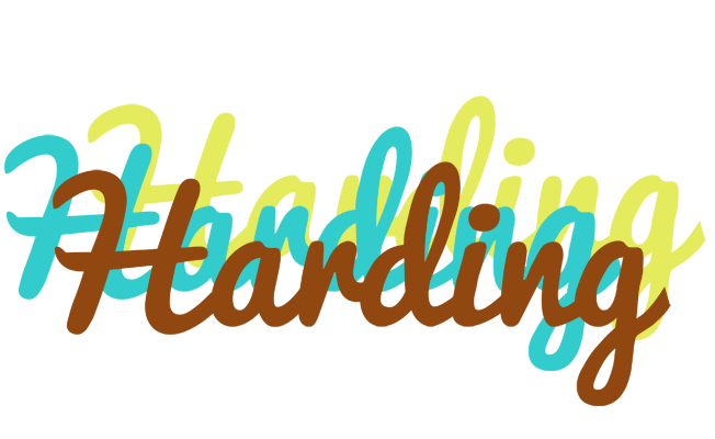 Harding cupcake logo
