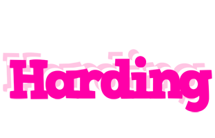 Harding dancing logo