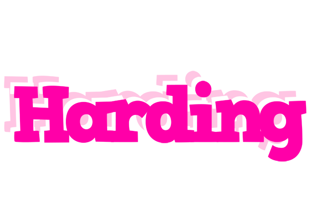 Harding dancing logo