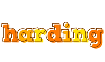 Harding desert logo