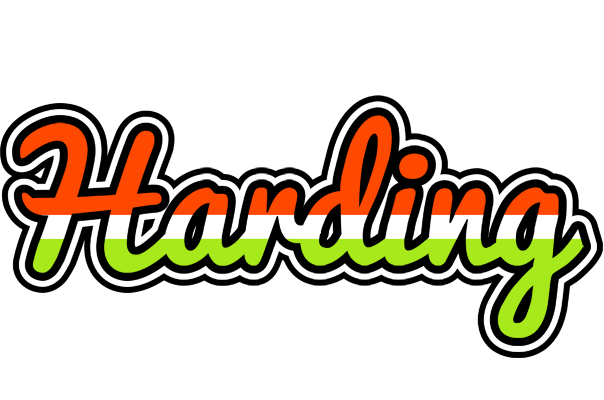 Harding exotic logo