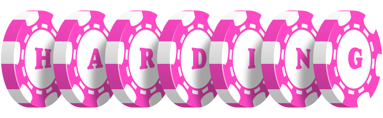 Harding gambler logo