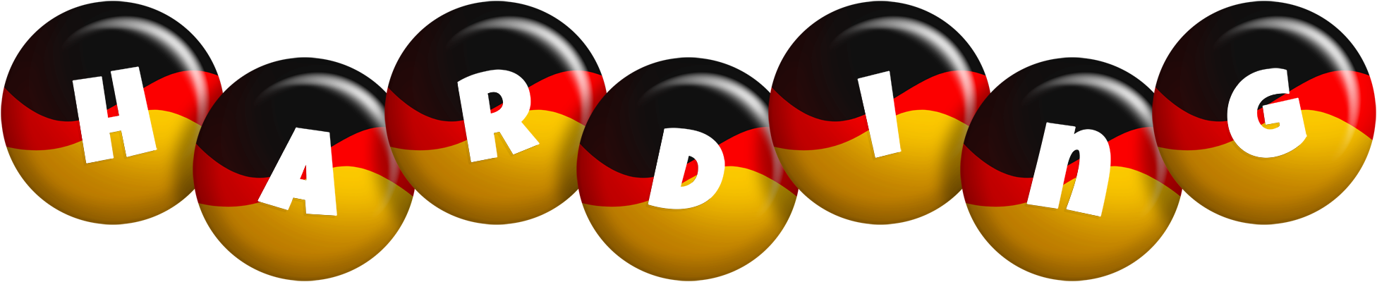Harding german logo