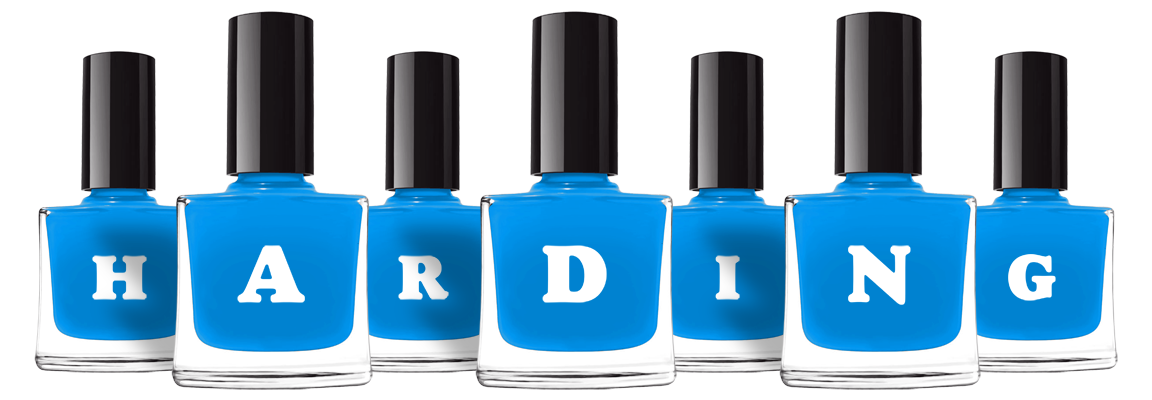 Harding glossy logo