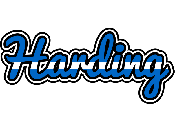 Harding greece logo