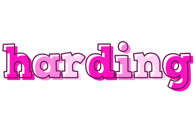 Harding hello logo