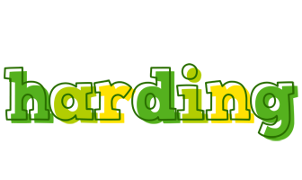 Harding juice logo