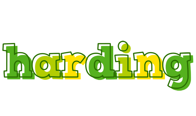 Harding juice logo