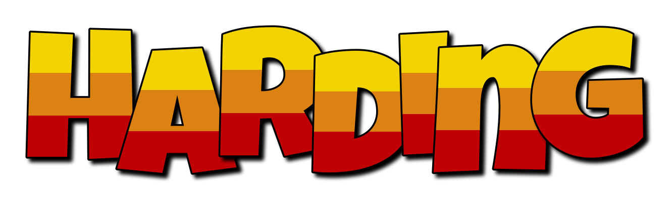 Harding jungle logo
