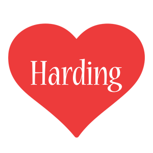 Harding love logo