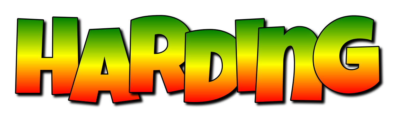 Harding mango logo