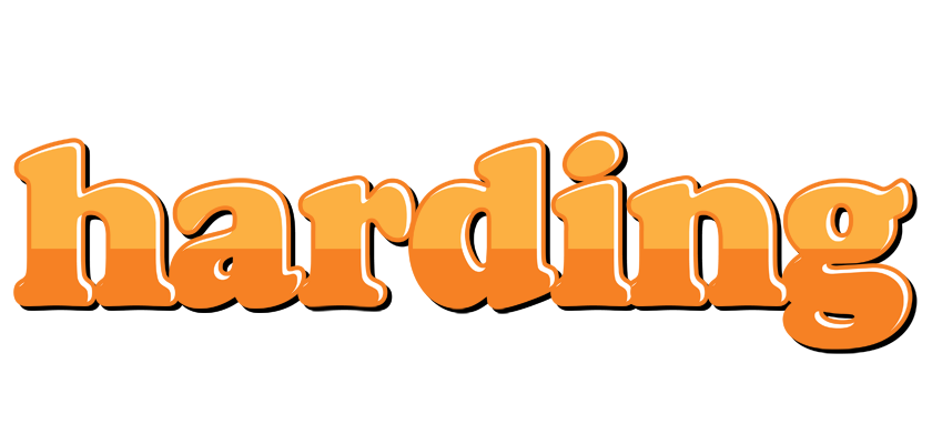 Harding orange logo