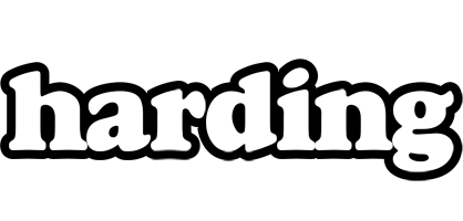 Harding panda logo