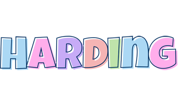 Harding pastel logo