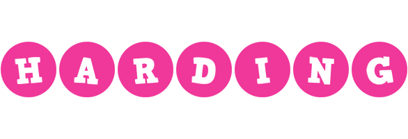 Harding poker logo
