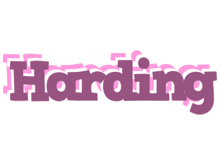 Harding relaxing logo