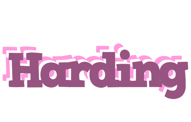 Harding relaxing logo