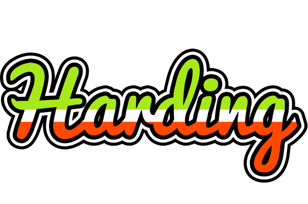 Harding superfun logo