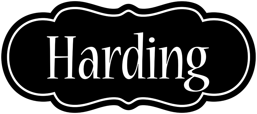 Harding welcome logo