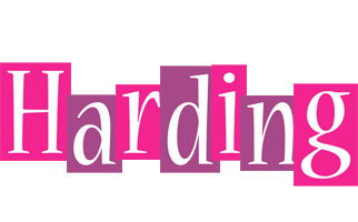 Harding whine logo